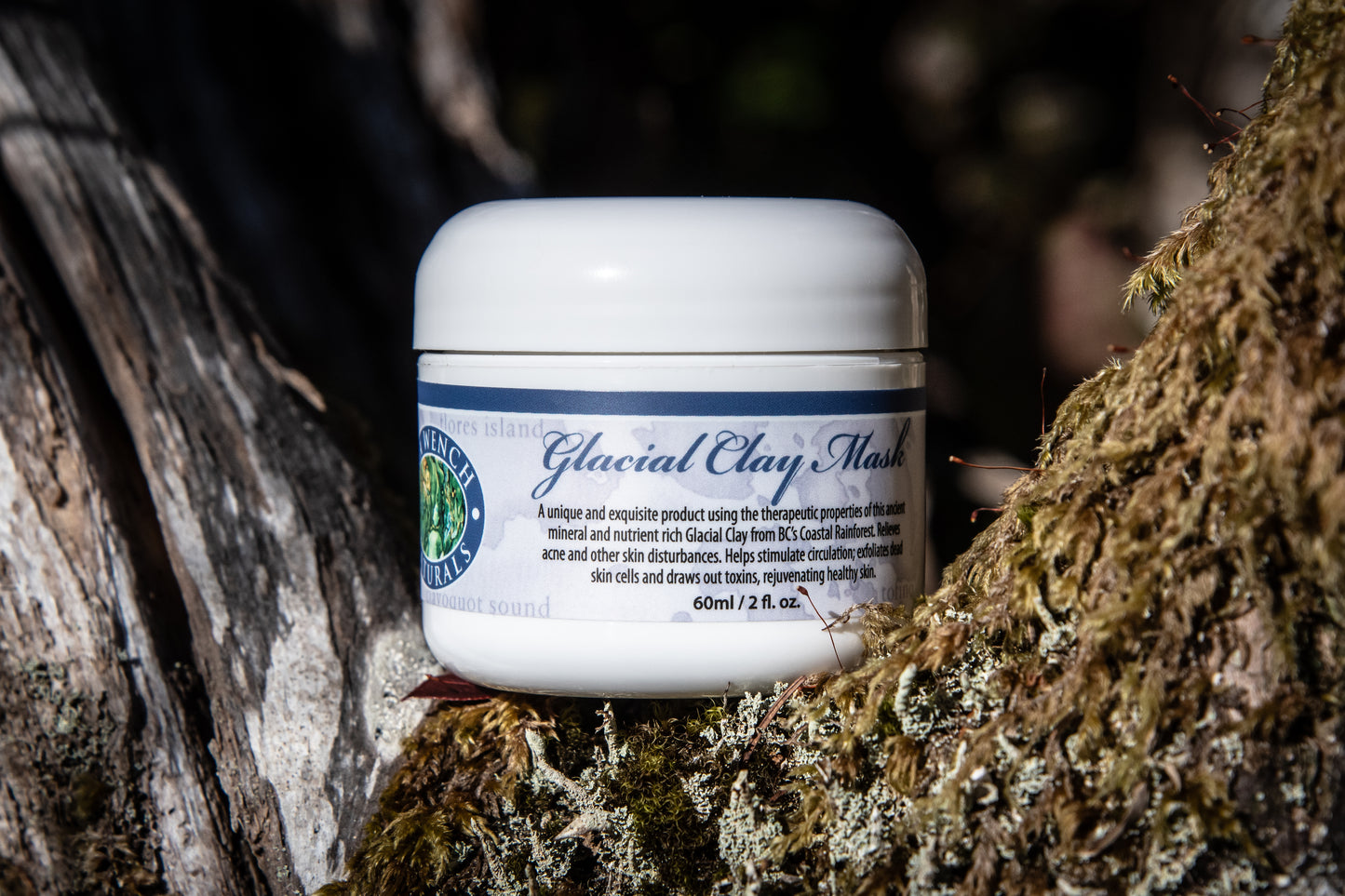Sea Wench Glacial Clay Mask – plant-based glacial clay skincare mask handcrafted in Canada