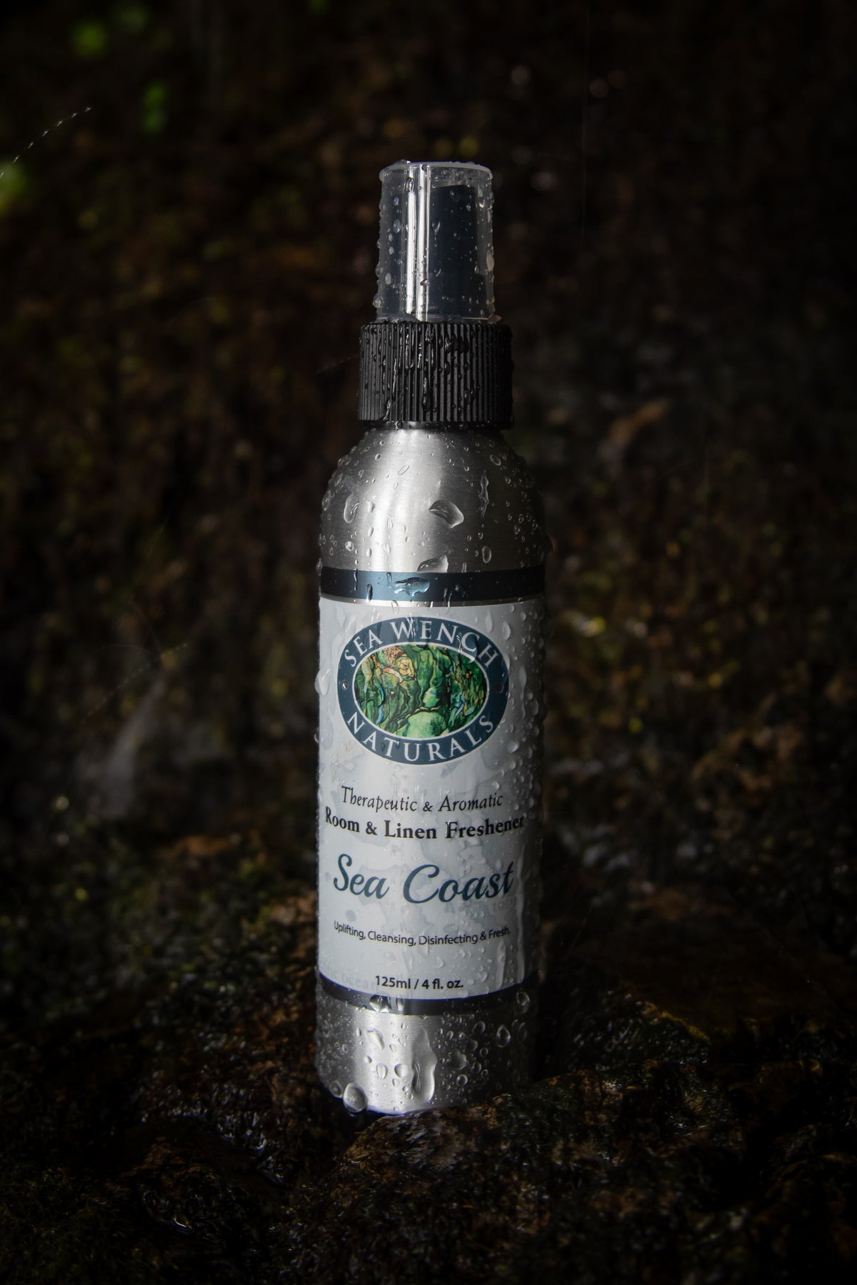 Sea Wench Room & Linen Spray – cedar, lavender, lemongrass & peppermint essential oil blend, Canadian‑made natural home & linen freshener