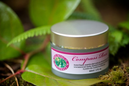 Compass Rose Facial Cream by Sea Wench Naturals – botanical age-defying facial cream made in Canada