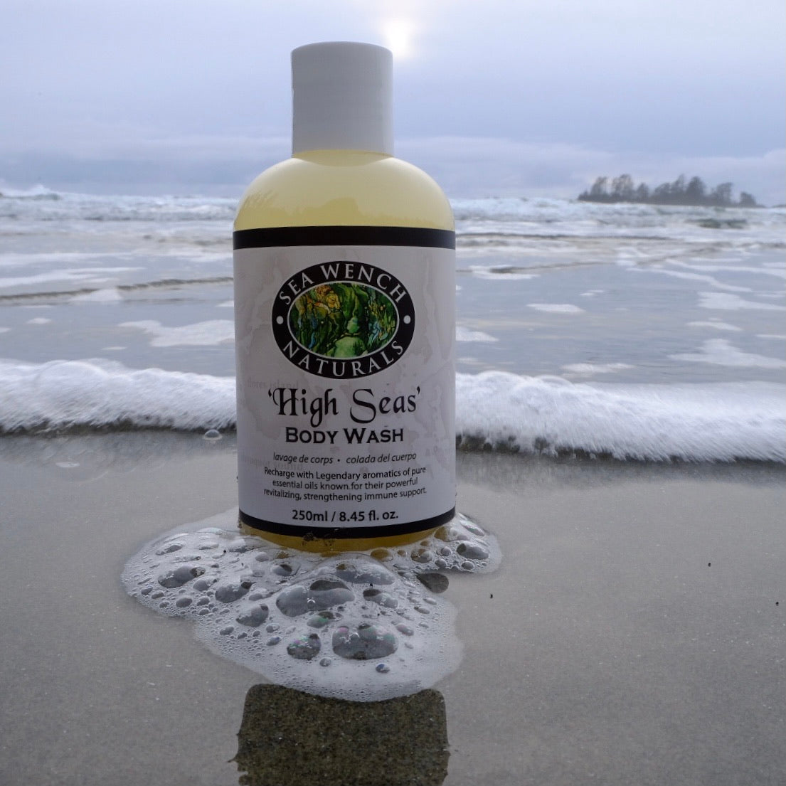 Sea Wench Naturals High Seas Body Wash seaweed infused