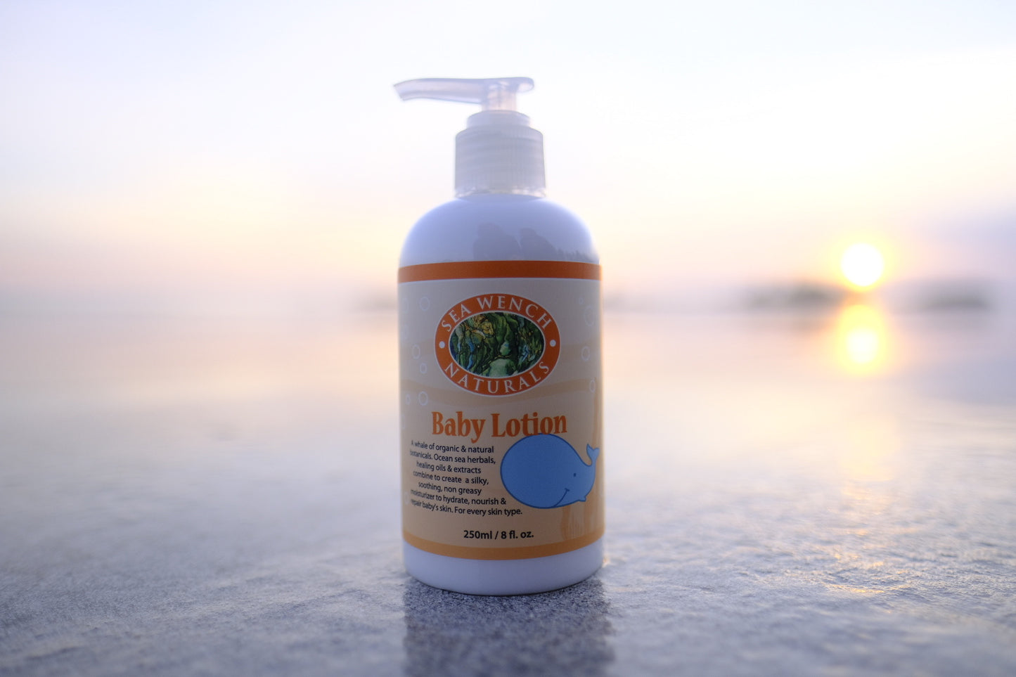 Sea Wench Baby Lotion plant‑based seaweed baby skin care