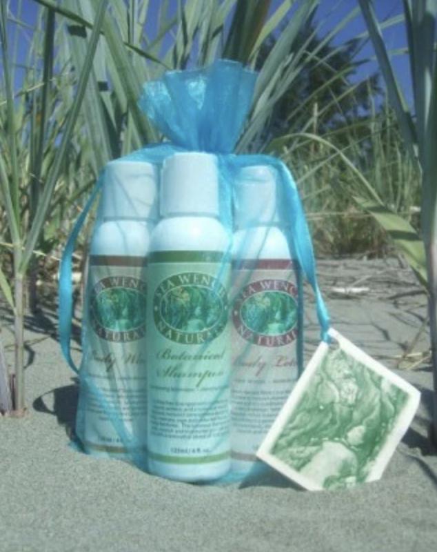 Plant‑based travel and gift pack collection by Sea Wench Naturals — Canadian‑made wellness sets