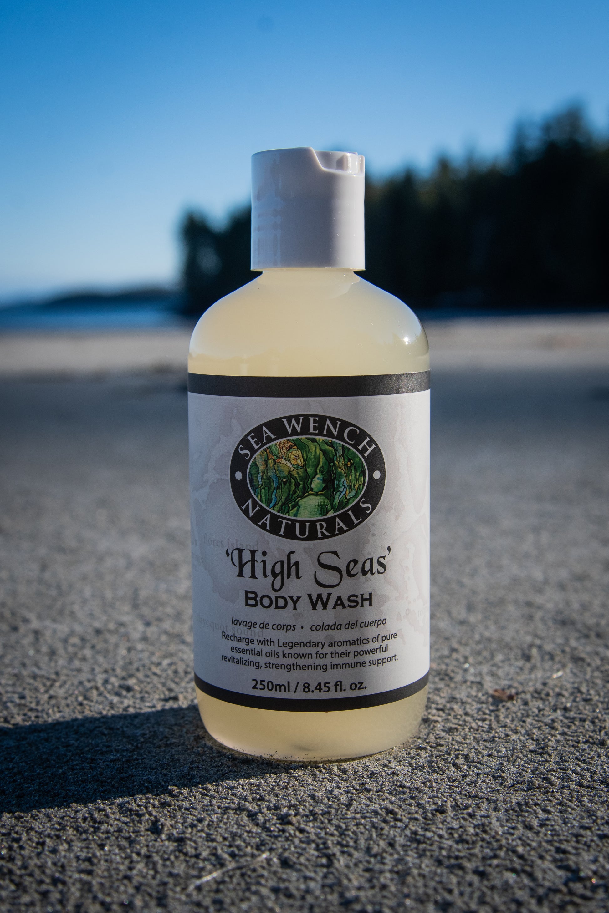 Sea Wench Naturals High Seas Body Wash seaweed infused