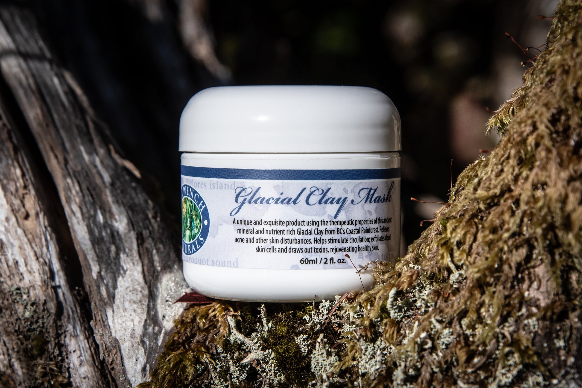 Sea Wench Glacial Clay Mask – plant-based glacial clay skincare mask handcrafted in Canada