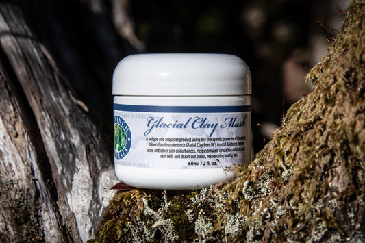Sea Wench Glacial Clay Mask – plant-based glacial clay skincare mask handcrafted in Canada