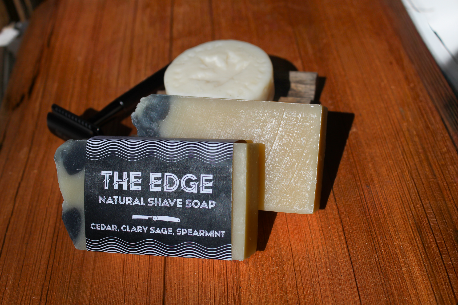 Natural Shave Soap - The Edge