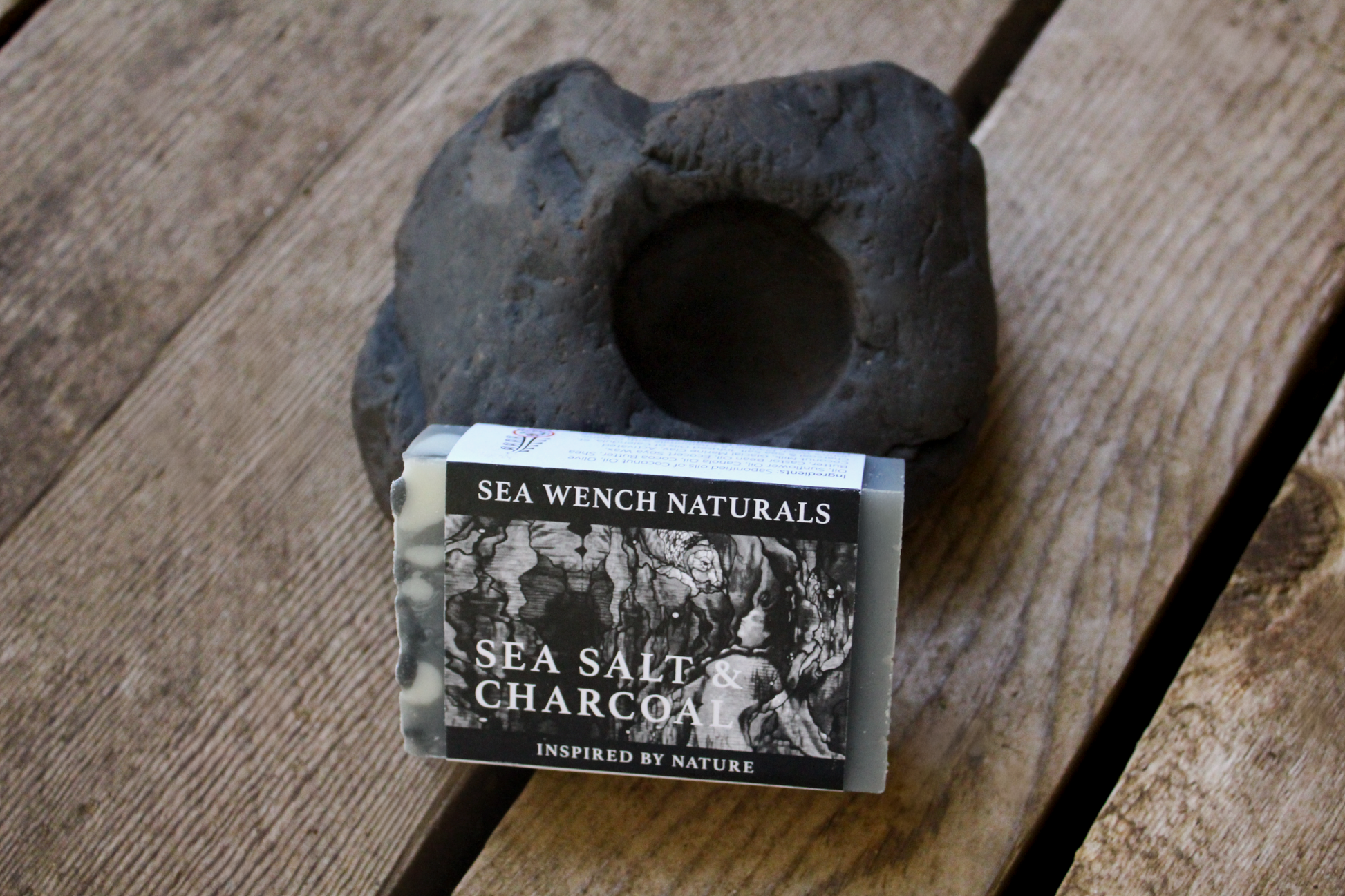 Sea Wench Soap - Charcoal and Sea Salt