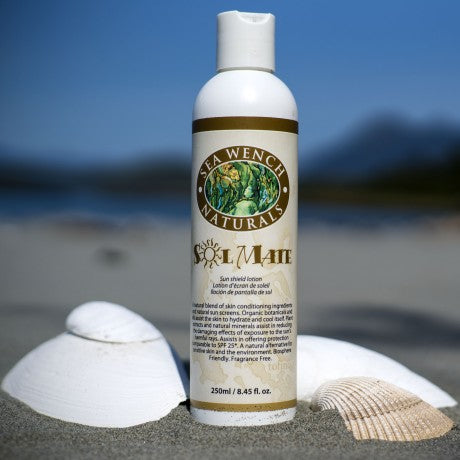 Sol Mate Sunshield Lotion by Sea Wench Naturals – natural seaweed-based sun protection and hydrating herbal skincare made in Canada