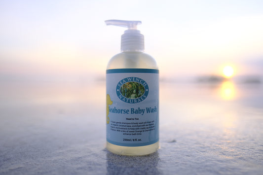 Sea Wench Seahorse Baby Wash seaweed infused gentle baby wash